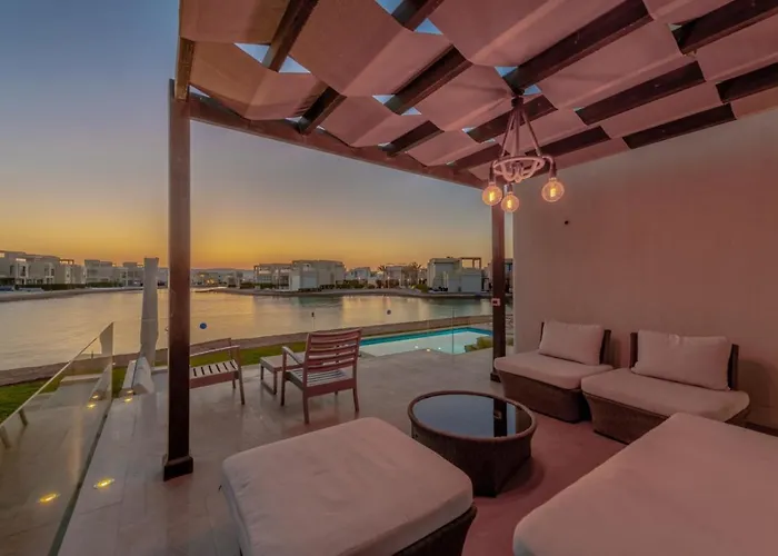 Ascot Bay, Premium 5Br Lagoon Beach House & Pool In Tawila, El Gouna